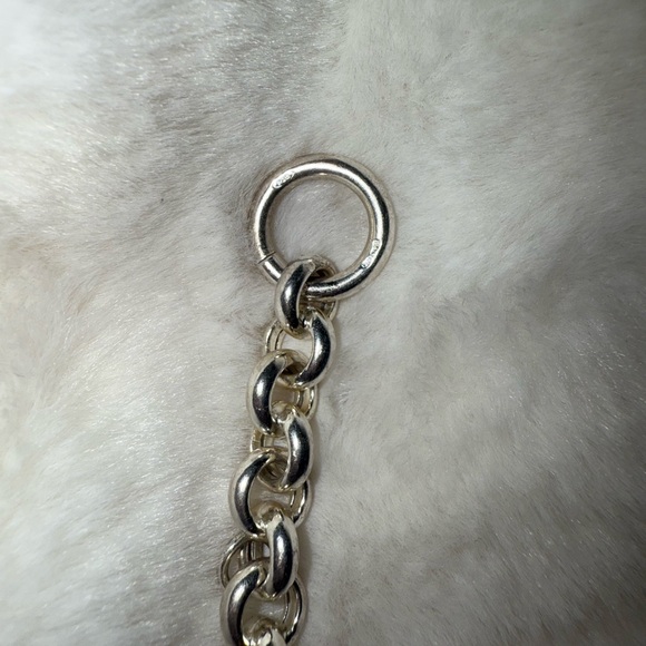 “OTC Signed” 925 Italy Marked Rolo Toggle Bracelet “ - Picture 9 of 17